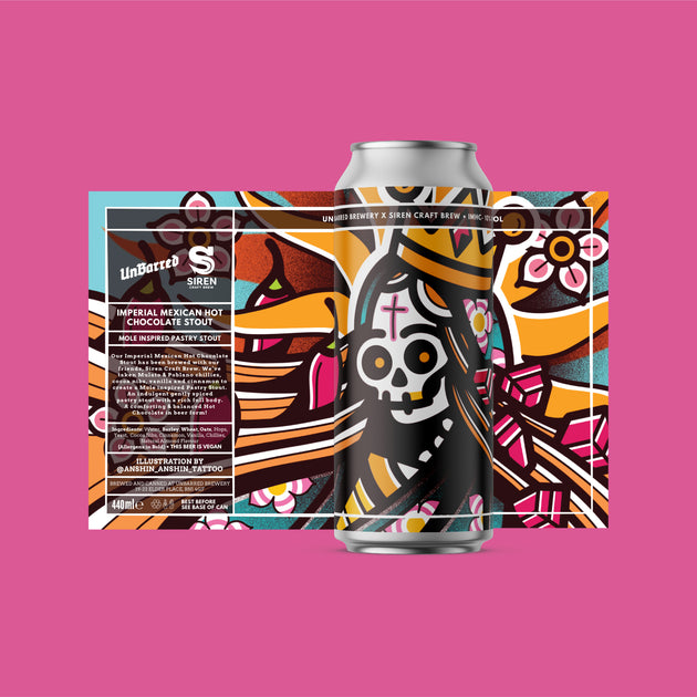 UnBarred x Siren Craft Brew: Imperial Mexican Hot Chocolate Stout ...