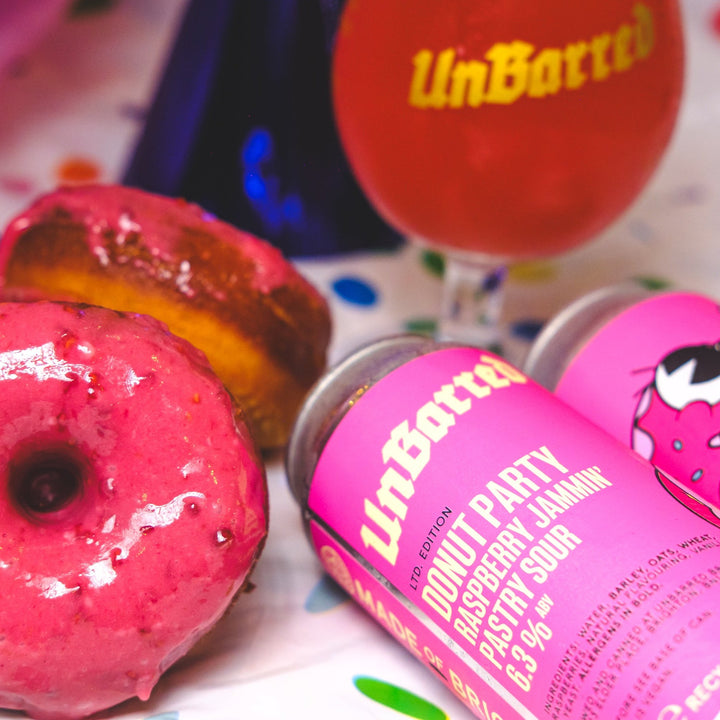 Donut Party: Raspberry Jammin' Pastry Sour 6.3%