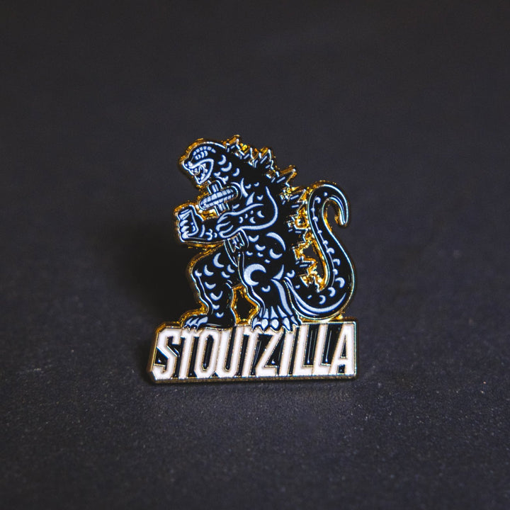 Stoutzilla Pin Badge