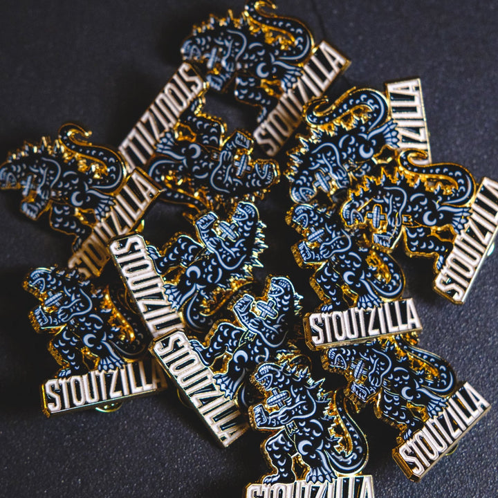 Stoutzilla Pin Badge